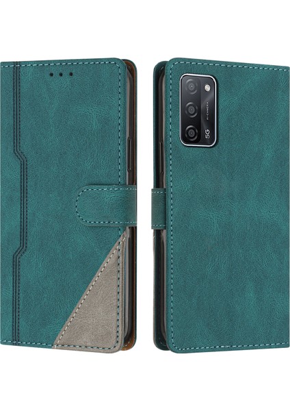 Oppo A55 5g Cüzdan Kılıfı Pu Deri Kart Kılıfı ile Uyumludur El Standı Özelliği (Yurt Dışından)