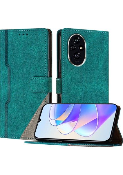 Honor 200 Pro Cüzdan Kılıfı Pu Deri Kart Kılıfı ile Uyumludur El Standı Özelliği (Yurt Dışından)