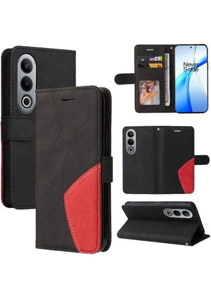 Oneplus Ace 3V 5g Kickstand Koruyucu Deri Cüzdan Rengi Için Flip Case (Yurt Dışından)
