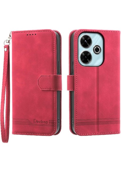 Xiaomi Poco M6 Pro 4g Manyetik Kapatma Için Flip Case Bileklik Nakit Kart (Yurt Dışından) fırsatları