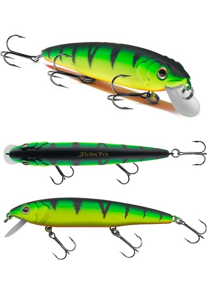 Strike Pro EG-063 F Flash Minnow 8,5cm 8,6gr Maket Yem