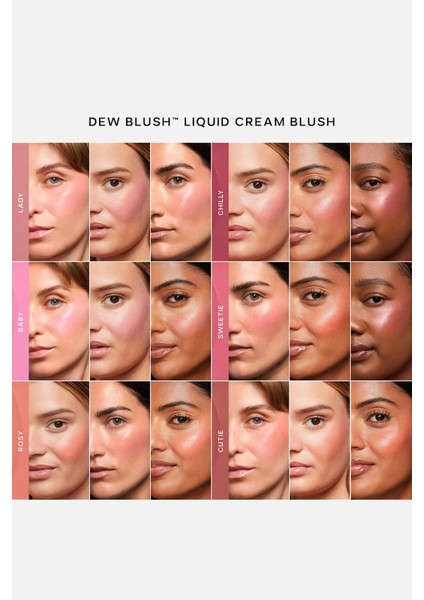 Dew Blush Likit Allık Rosy 12ML indirimleri