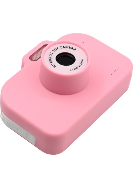 KDC-0025A 2.0-Inç IPS Ekran Video Kaydedici Çocuk Dijital Kamera, 32G Tf Kart + Kart Okuyucu Ile-Pembe (Yurt Dışından)
