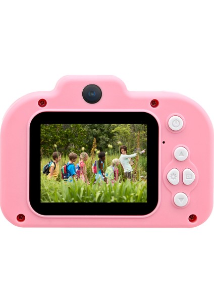 KDC-0025A 2.0-Inç IPS Ekran Video Kaydedici Çocuk Dijital Kamera, 32G Tf Kart + Kart Okuyucu Ile-Pembe (Yurt Dışından) modelleri