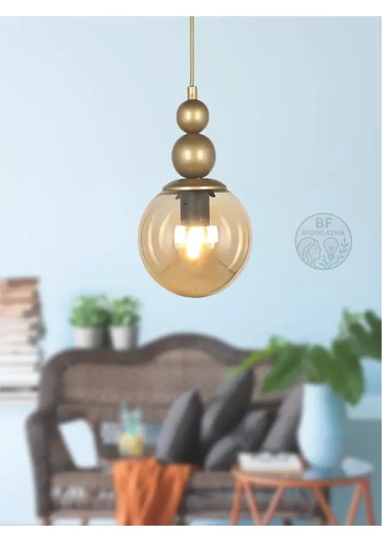 Pin Tekli Avize Eskitme Bal Cam