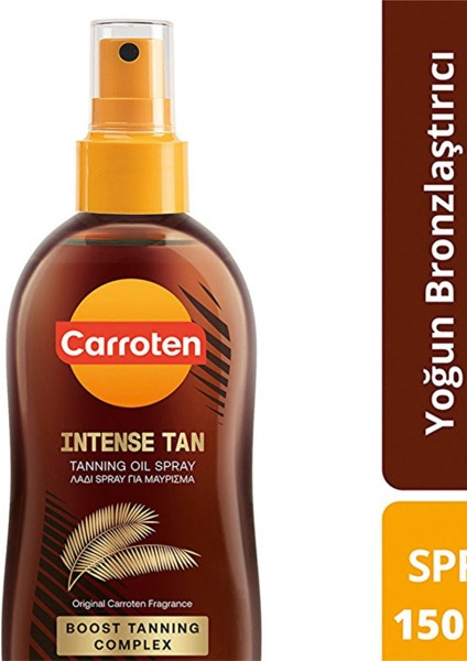 Intensive Tanning Spf0 Yoğun Bronzlaştırıcı Güneş Yağı 150 ml