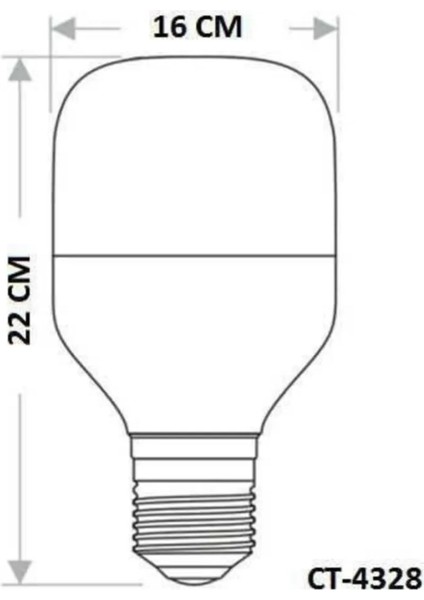 CT-4328 Torch E27 Duylu 65 Watt LED Tasarruflu Ampul Beyaz modelleri