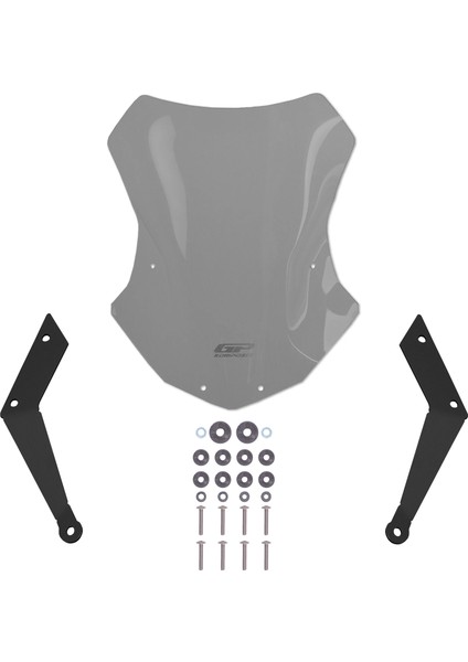 Sym Nh T 200 2024 Uyumlu Ön Cam Füme 45 cm indirimleri