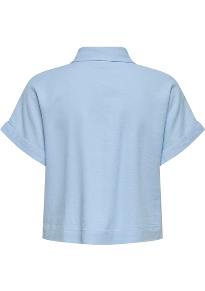 Onlcaro S/s Lınen Bl Boxy Shırt cc Pnt 15338744 indirimleri