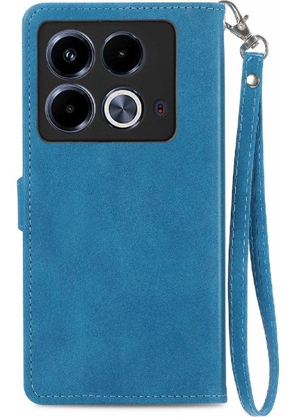 Infinix Not 40 Çok Renkli Çoklu Kart Yuvası Flip Fermuar Için Flip Case (Yurt Dışından)
