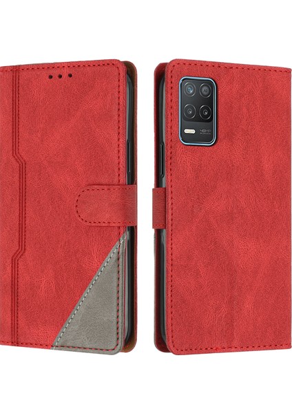 Realme 8 5g Cüzdan Kılıfı Pu Deri Kart Kılıfı ile Uyumludur El Standı Özelliği (Yurt Dışından)