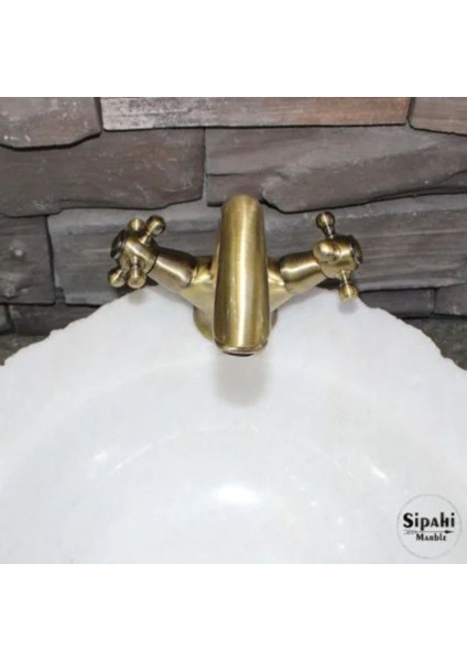 Antik Banyo Lavabo Bataryası - Çift Kollu modelleri