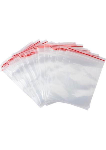 Kilitli Naylon Torba 17X23 cm 100 Adet/paket