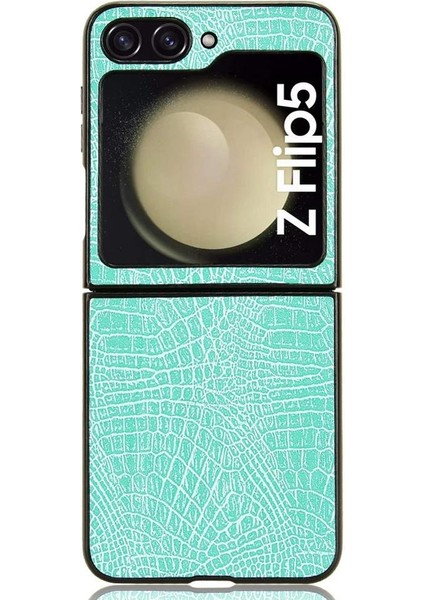 Samsung Galaxy Z Flip 5 Uyumluluk Klasik Için Şık Klasik Durumda (Yurt Dışından) modelleri