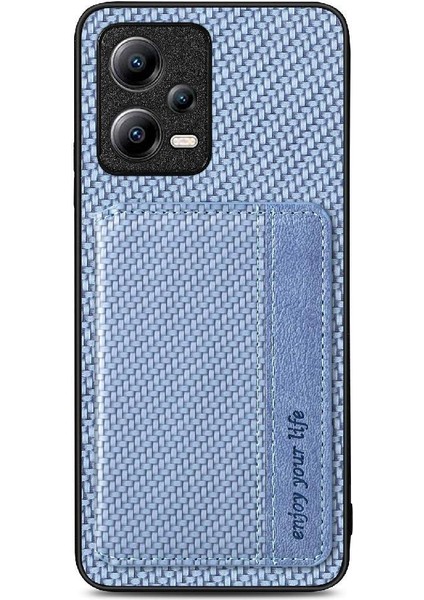 Xiaomi Poco X5 Manyetik Kart Tutucu Standı Fonksiyonu Rfıd Engelleme (Yurt Dışından)