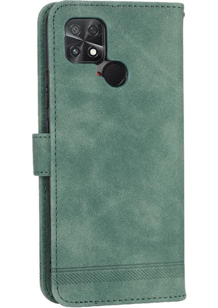 Xiaomi Poco C40 Premium Nakit Cep Kart Yuvaları Bileklik Için Flip Case (Yurt Dışından)