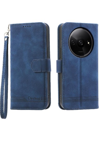 Xiaomi Redmi A3 Bileklik Premium Kart Yuvaları Için Flip Case Manyetik Nakit (Yurt Dışından) modelleri