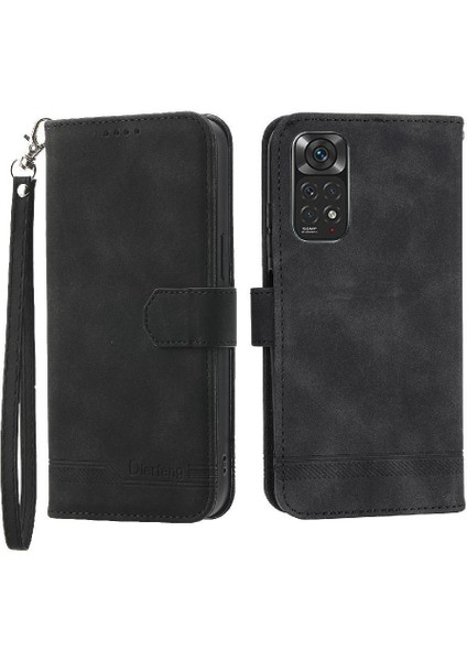 Xiaomi Redmi Not 11 Için Flip Case 4g Premium Manyetik Kapatma Bileklik (Yurt Dışından) modelleri