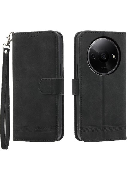 Xiaomi Redmi A3 Bileklik Premium Kart Yuvaları Için Flip Case Manyetik Nakit (Yurt Dışından) modelleri