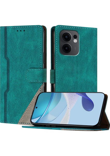 Oppo Reno 13F Cüzdan Kılıfı Pu Deri Kart Kılıfı ile Uyumludur El Standı Özelliği (Yurt Dışından)