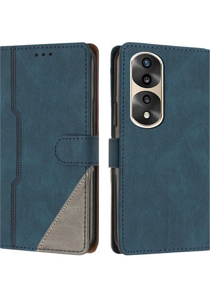 Honor 70 Pro Cüzdan Kılıfı Pu Deri Kart Kılıfı ile Uyumludur El Standı Özelliği (Yurt Dışından)