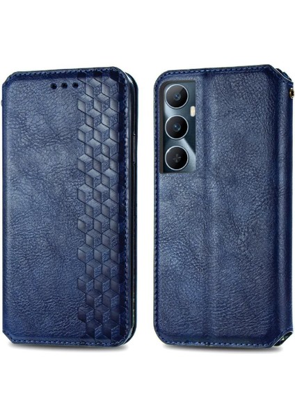 Realme C65 Için Flip Case Moda Tasarım Deri Kılıf Kapak Kapak Cüzdan (Yurt Dışından) indirimleri