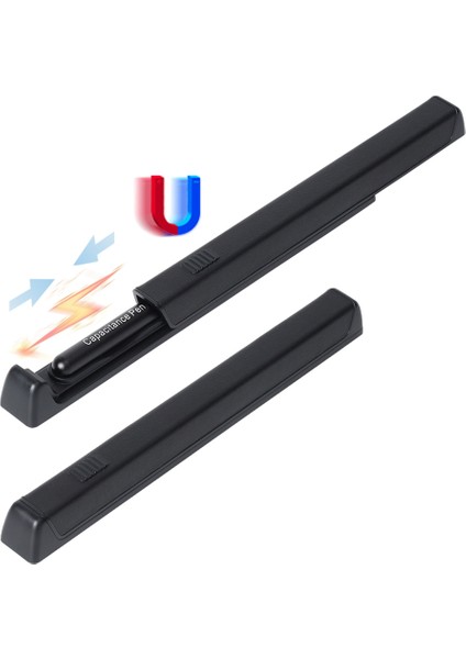 Gkk Samsung Galaxy Z Fold5 5g/z Fold4 5g/z Fold3 5g Kapasitör Kalem Kılıfı Manyetik Koruyucu Kapak (Kalem Yok)-Beyaz (Yurt Dışından) modelleri