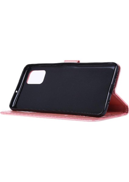 Samsung Galaxy A71 Kickstand Kart Tutucu Bilek Kayışı Kapatma Için Filp Durumda (Yurt Dışından) modelleri