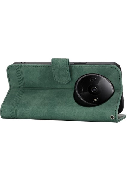 Xiaomi Redmi A3 Bileklik Premium Kart Yuvaları Için Flip Case Manyetik Nakit (Yurt Dışından) modelleri