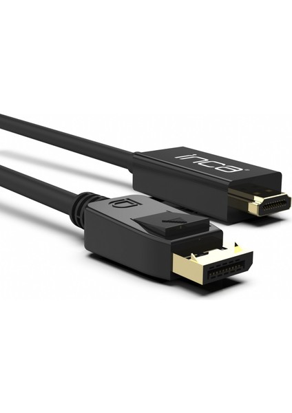 IDPH-18T Displayport To Hdmı Kablo 1.8mt