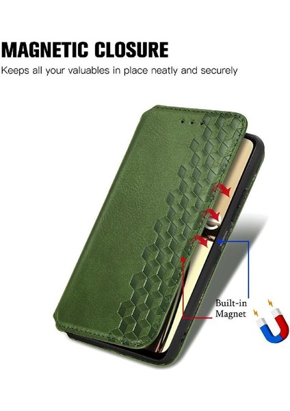 Realme C65 Için Flip Case Moda Tasarım Deri Kılıf Kapak Kapak Cüzdan (Yurt Dışından) fiyatları