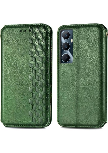 Realme C65 Için Flip Case Moda Tasarım Deri Kılıf Kapak Kapak Cüzdan (Yurt Dışından) indirimleri