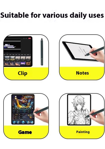 DR01A 8mm Kalem Ucuyla Yüksek Hassasiyetli Dokunmatik Ekran Kalemi (Yurt Dışından) modelleri