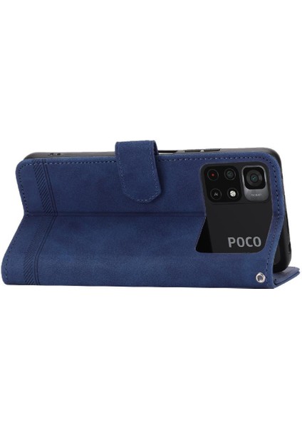 Xiaomi Poco X4 Pro 5g Manyetik Kapatma Nakit Cep Premium Için Flip Case (Yurt Dışından)