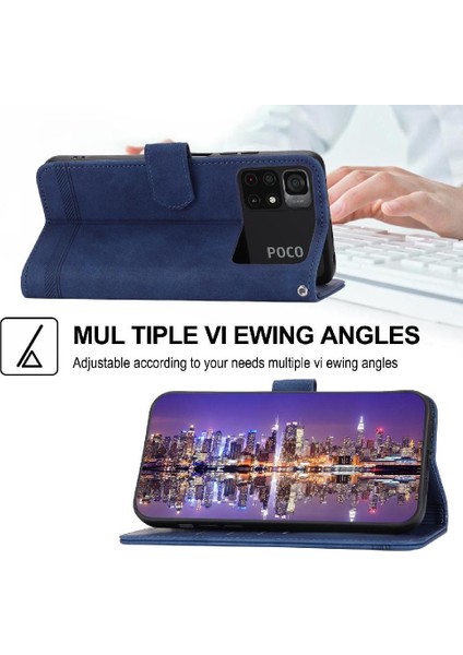 Xiaomi Poco X4 Pro 5g Manyetik Kapatma Nakit Cep Premium Için Flip Case (Yurt Dışından)