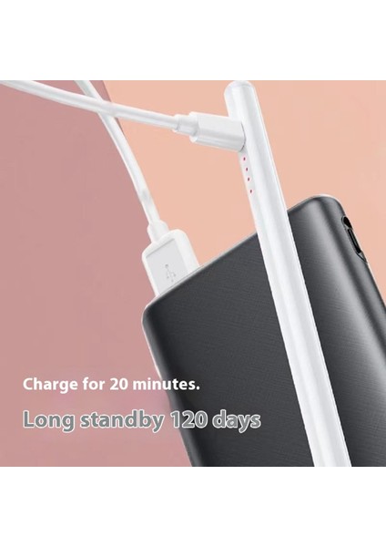 iPad Os 12.2+ (2018 ve Sonrası) Için Avuç Içi Reddetme Özellikli 4-Led Kalem, Manyetik Bağlantı (Yurt Dışından) fırsatları