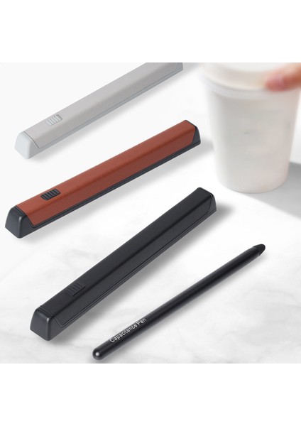 Gkk Samsung Galaxy Z Fold5 5g/z Fold4 5g/z Fold3 5g Kapasitör Kalem Kılıfı Manyetik Koruyucu Kapak (Kalem Yok)-Kahverengi (Yurt Dışından) fırsatları