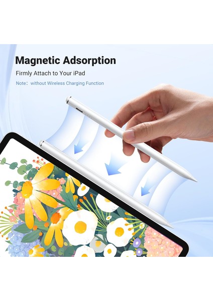Ugreen Stylus Kalem Alüminyum Alaşımlı Hassas Dokunmatik Kontrol Kalemi 1,5 mm Pom Uçlu iPad 6/7/8/9/10 Için (Yurt Dışından) modelleri