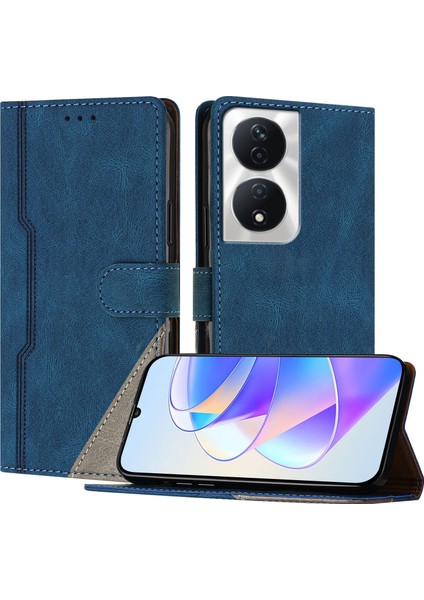 Honor 90 Smart Cüzdan Kılıfı Pu Deri Kart Kılıfı ile Uyumludur El Standı Özelliği (Yurt Dışından)