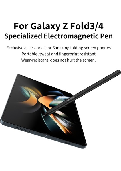 Samsung Galaxy Z Fold3 5g/fold4 5g Elektromanyetik Kalem Hassas Dokunmatik Kalem (Yurt Dışından)