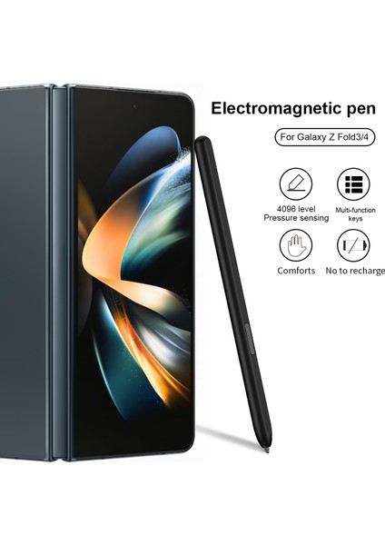 Samsung Galaxy Z Fold3 5g/fold4 5g Elektromanyetik Kalem Hassas Dokunmatik Kalem (Yurt Dışından)