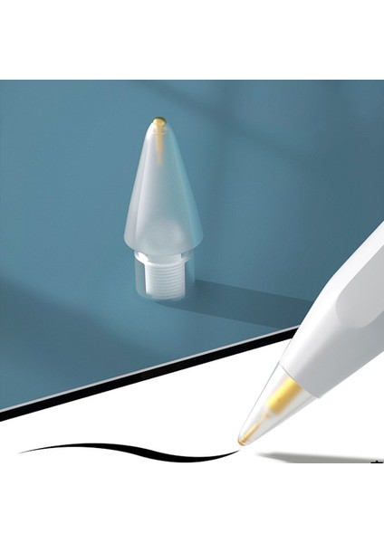 6.0 Apple Pencil 1. Nesil/2. Nesil Şeffaf Kalem Uçları iPad Pencil Için Yedek Uçlar (Yurt Dışından) indirimleri