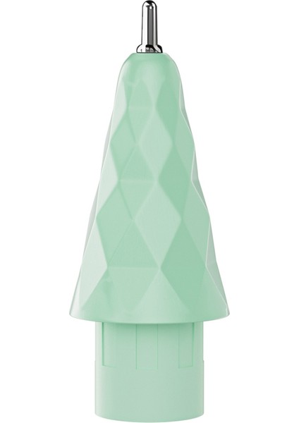 Apple Pencil (2. Nesil)/kalem (1. Nesil)/kalem (Usb-C) Uçları Rhombus Noiseless Kalem Uçları-Ince Uç/açık Yeşil (Yurt Dışından)