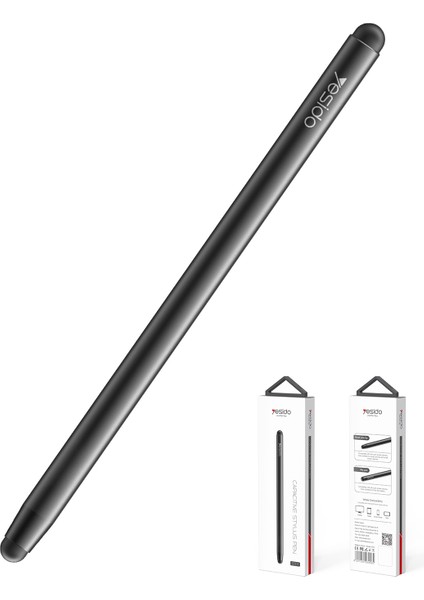 Yesıdo ST01 2'si 1 Arada Dokunmatik Ekran Kalemi Kapasitif Kalem iPad iPhone Tabletler Samsung Için (Yurt Dışından)