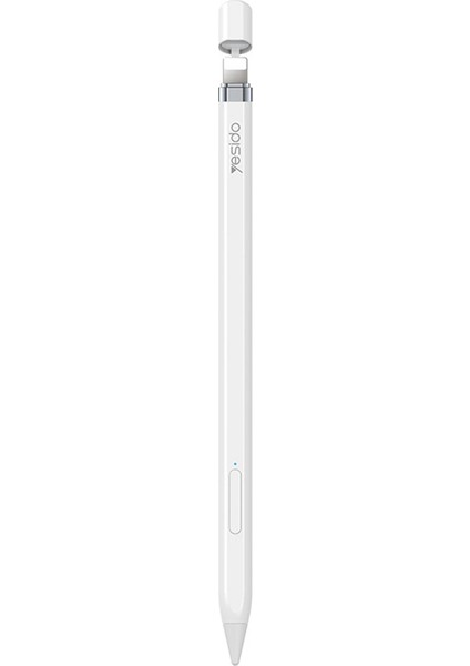Yesıdo ST13 Hafif Çok Fonksiyonlu Kapasitif Kalem iPad Için Bluetooth Uyumlu Kablosuz Kalem Ip Konnektörlü (Yurt Dışından)