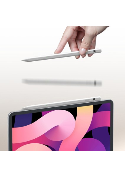 Yesıdo ST13 Hafif Çok Fonksiyonlu Kapasitif Kalem iPad Için Bluetooth Uyumlu Kablosuz Kalem Ip Konnektörlü (Yurt Dışından)