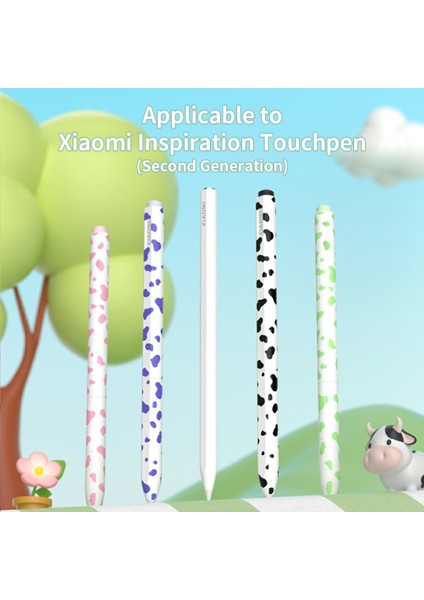 Xiaomi Akıllı Kalem (Gen 2) Inek Desenli Kalem Kılıfı Silikon Koruyucu Kılıf-Mavi (Yurt Dışından) indirimleri