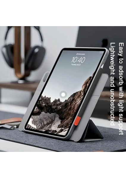 Apple Pencil (Usb-C) Için Kontrast Renkli Silikon Koruyucu Kılıf Stylus Kalem Düşmeye Lı Kapak-Turuncu (Yurt Dışından)