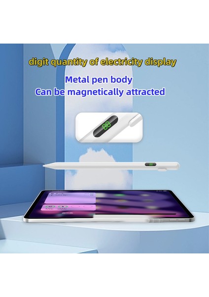 Stylus Kalem Kapasitif Ekran Yazma Stylus Kalemi Güç Ekranlı Ipad/iphone/android Tablet Telefon Için (Yurt Dışından)