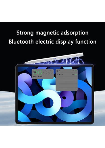BP19-BL Type-C Evrensel Altıgen Kalem Dokunmatik Ekran Bluetooth Uyumlu Kalem Yazma Çizim (Yurt Dışından)